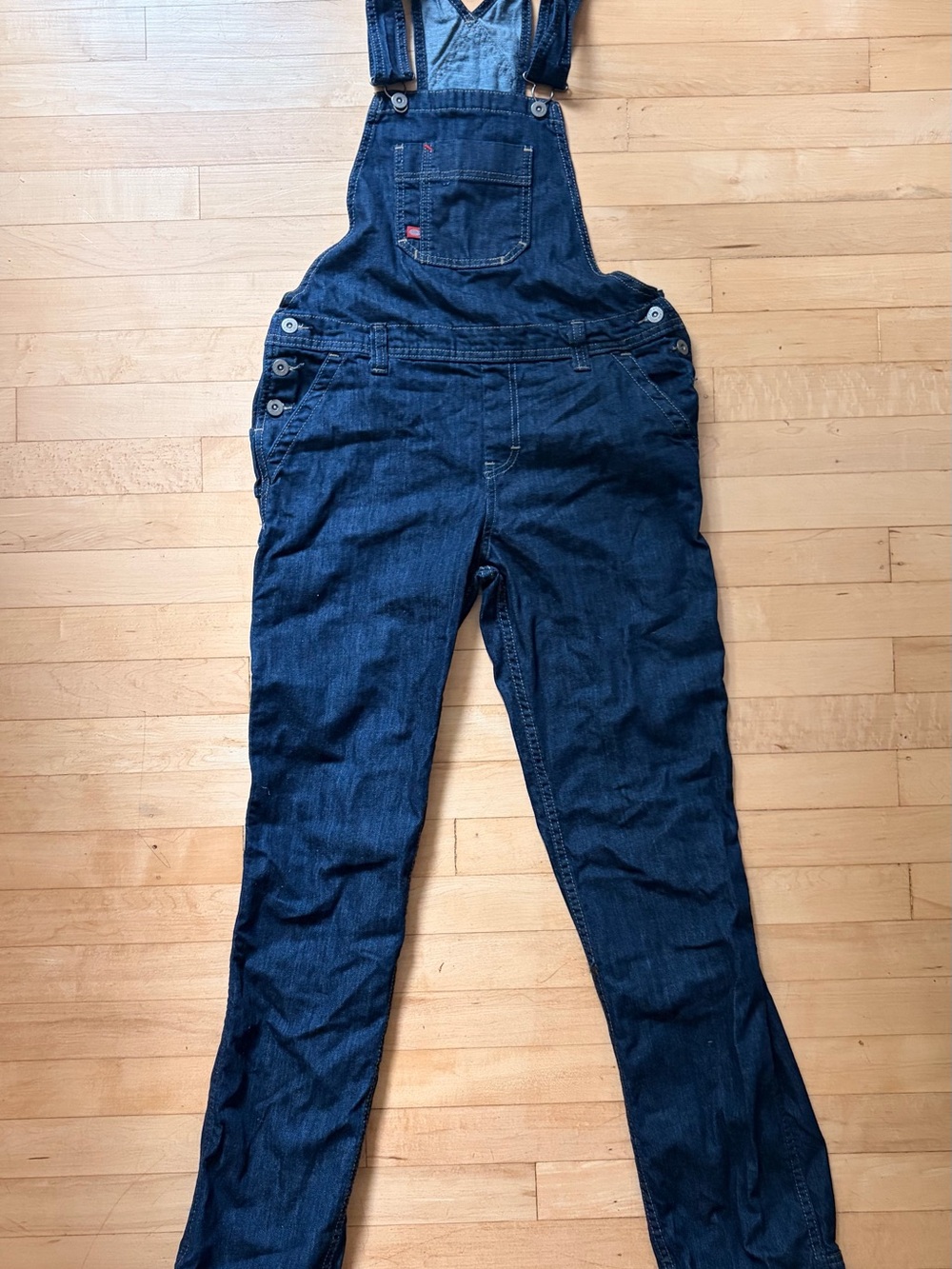 Dickies Dark Blue Denim Women’s Overalls